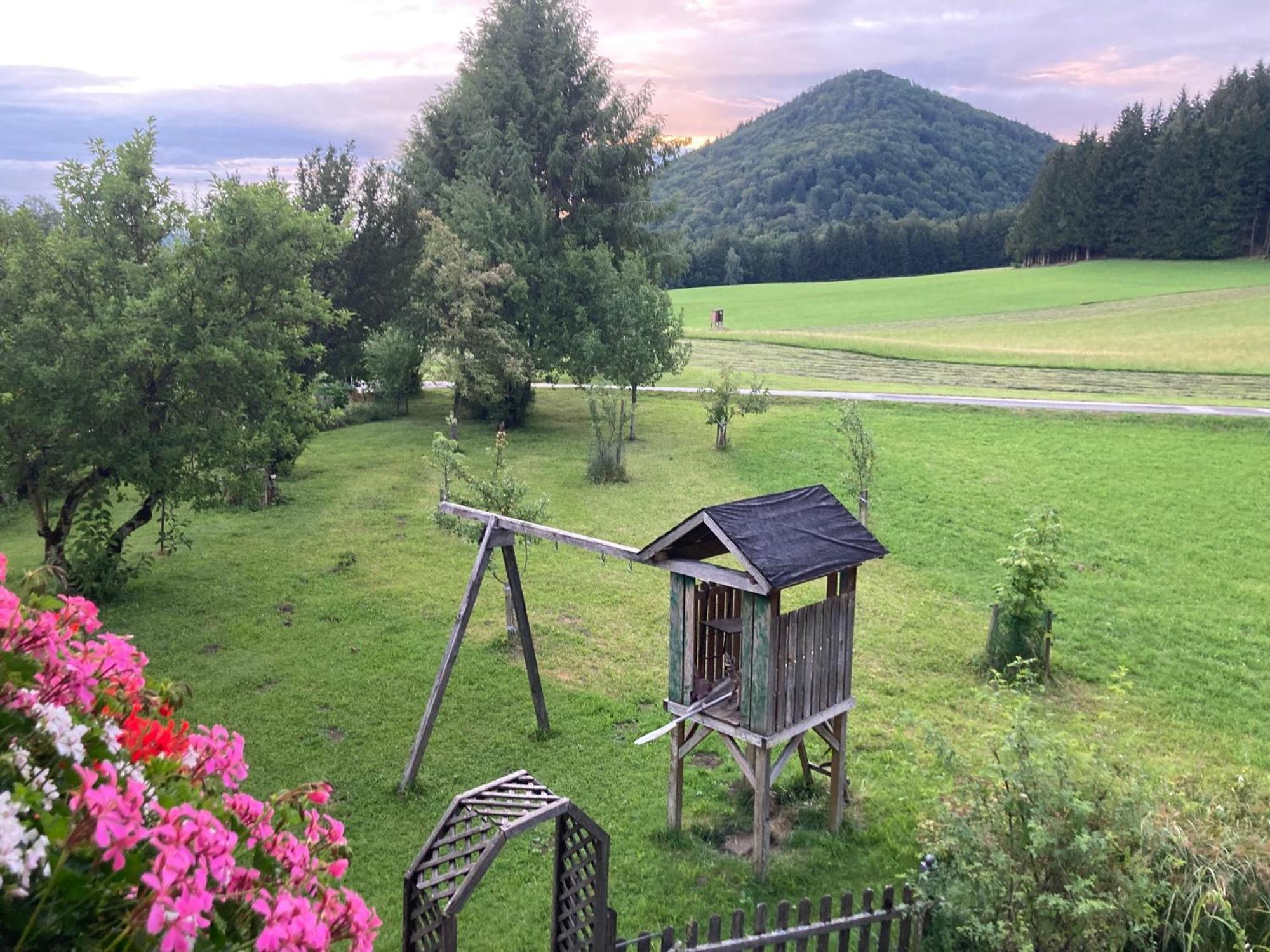 Ferienwohnung Obereggut Hof bei Salzburg Exterior foto