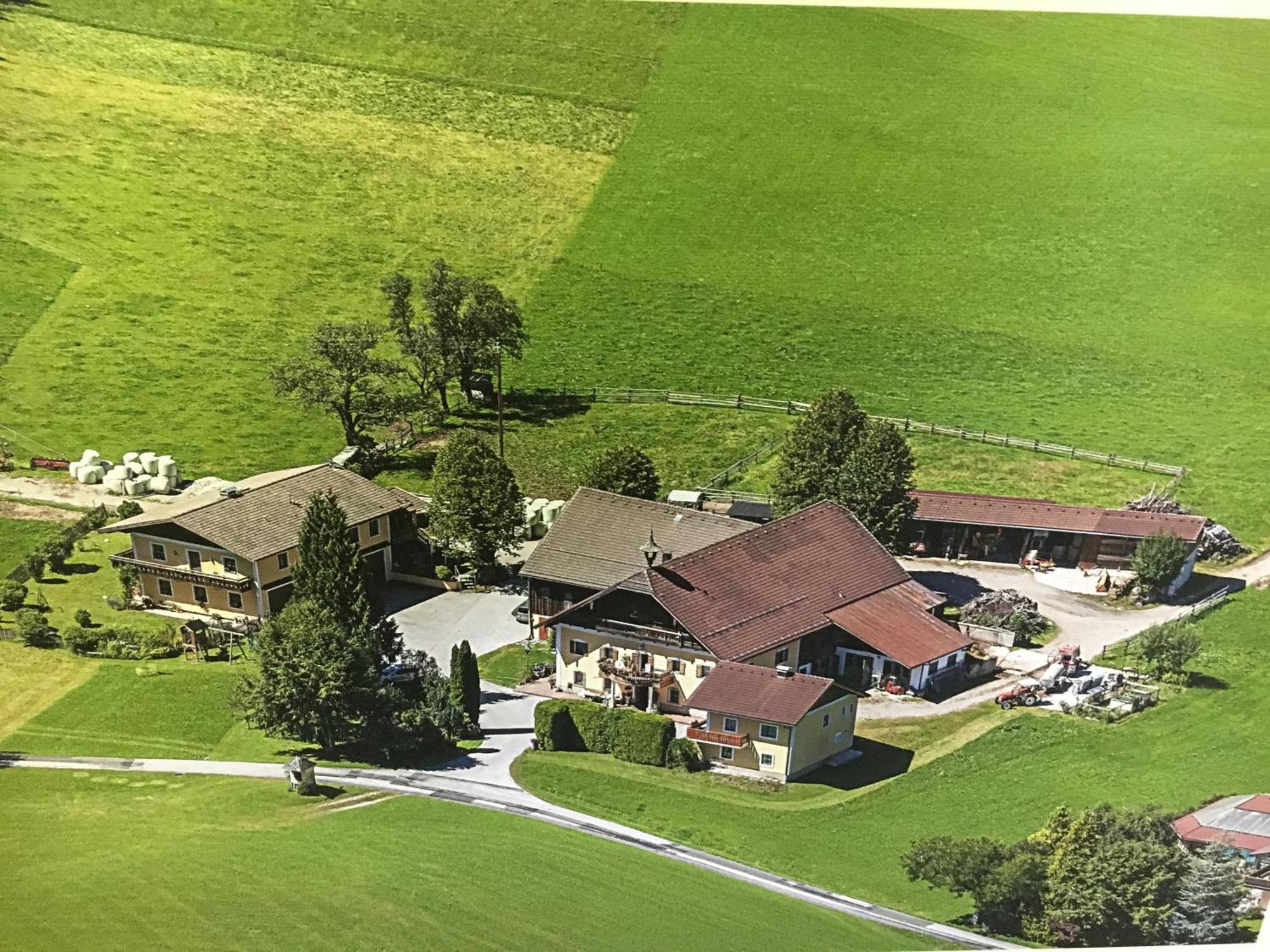Ferienwohnung Obereggut Hof bei Salzburg Exterior foto
