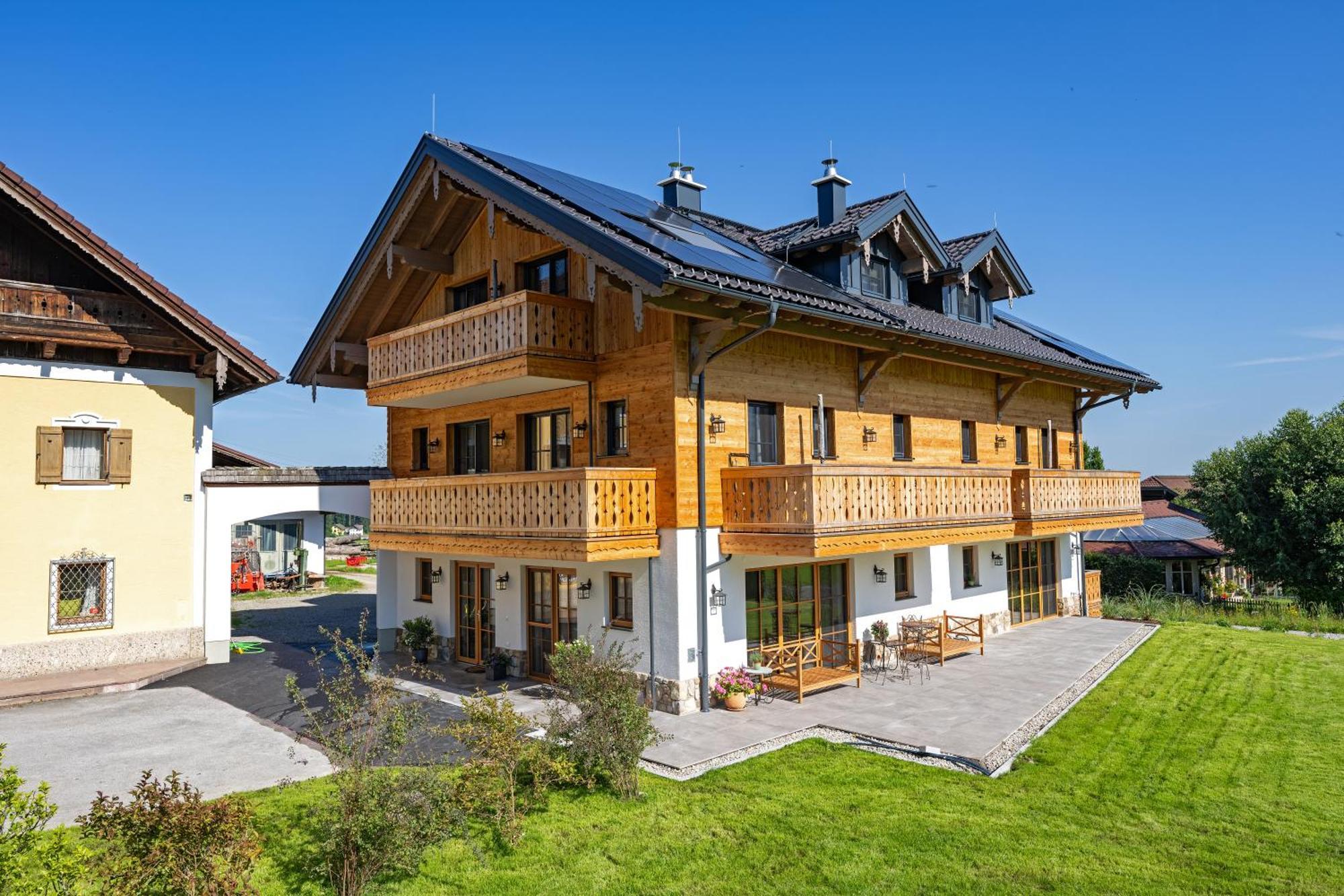 Ferienwohnung Obereggut Hof bei Salzburg Exterior foto