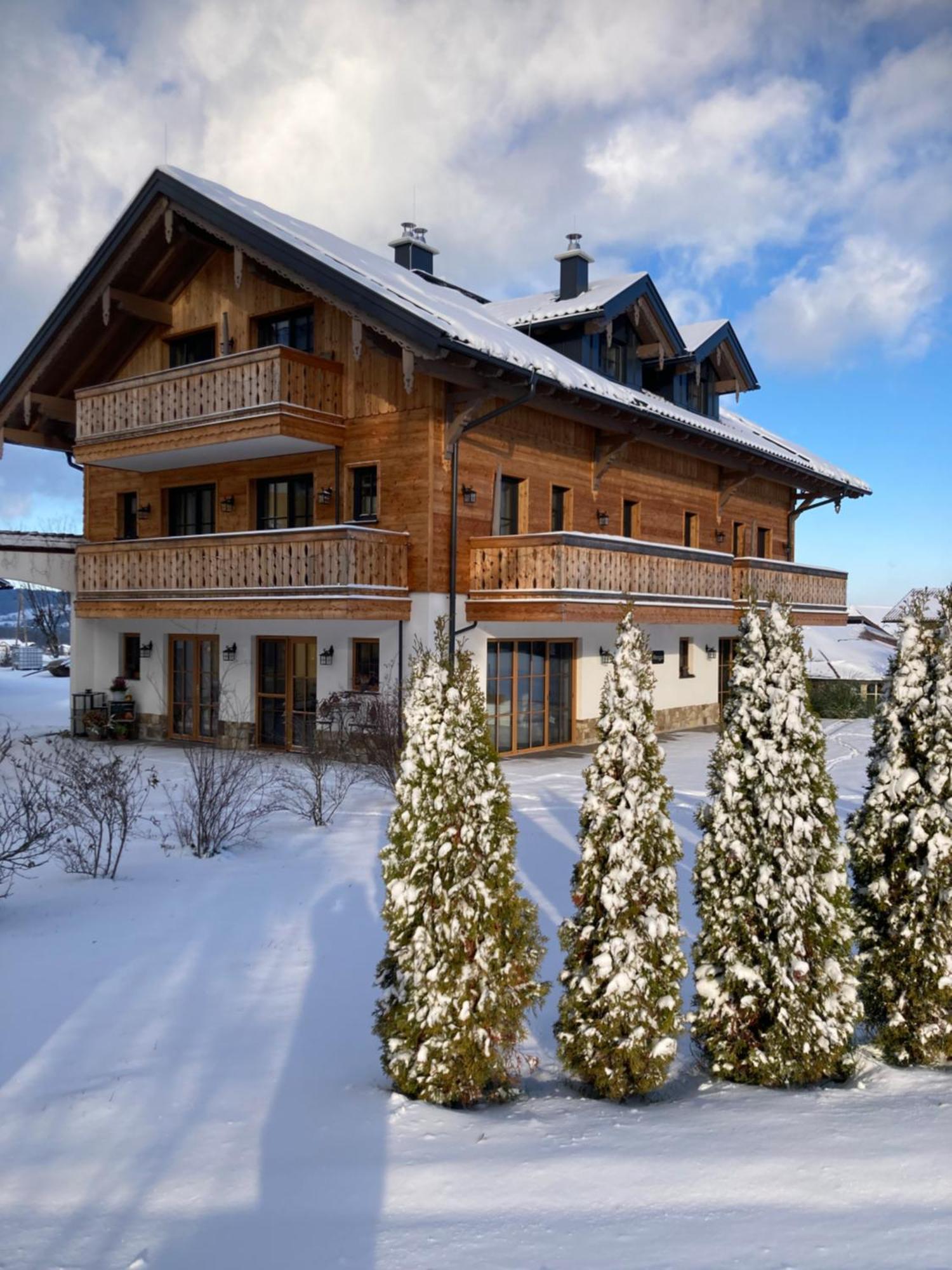 Ferienwohnung Obereggut Hof bei Salzburg Exterior foto
