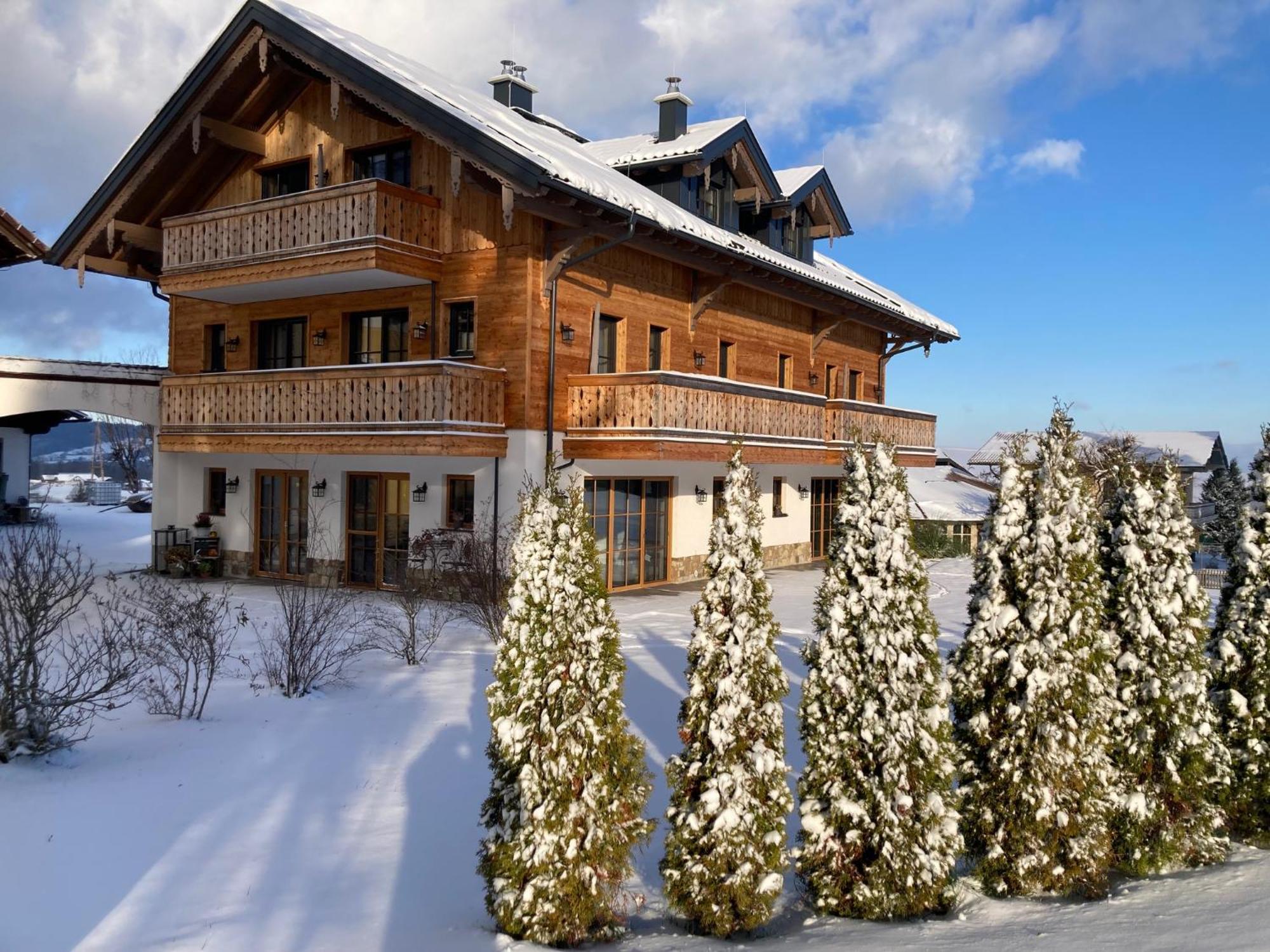 Ferienwohnung Obereggut Hof bei Salzburg Exterior foto